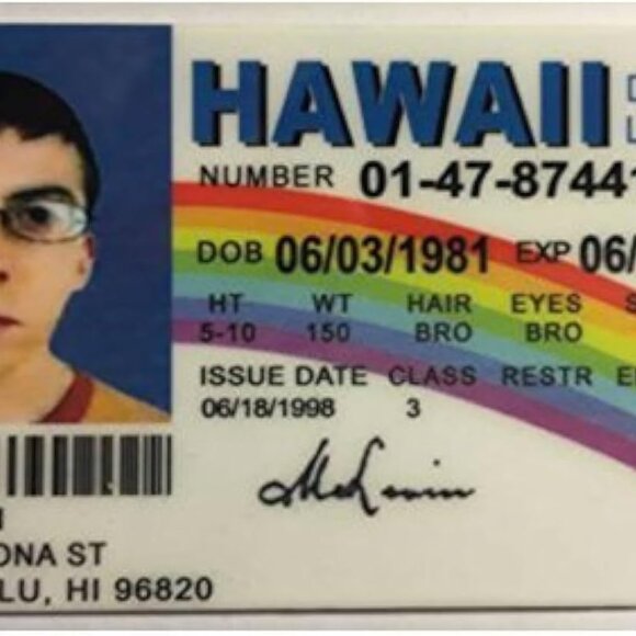 Other - Unisex Plastic Wallet Novelty Movie Prop Superbad McLovin Fun Collectible
